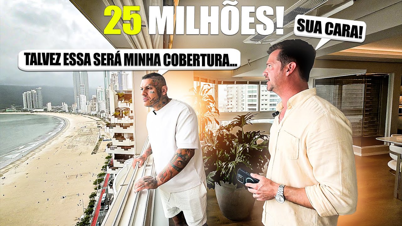 25 MILHÕES COBERTURA ALTO PADRÃO EM BALNEÁRIO CAMBORIÚ 