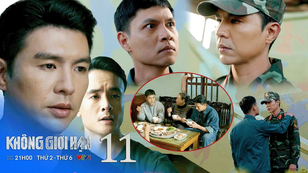 Không giới hạn tập 11 | Tưởng đối đầu đến già, Trung tá Kiên lại chủ động “làm lành” với Lợi | VTV
