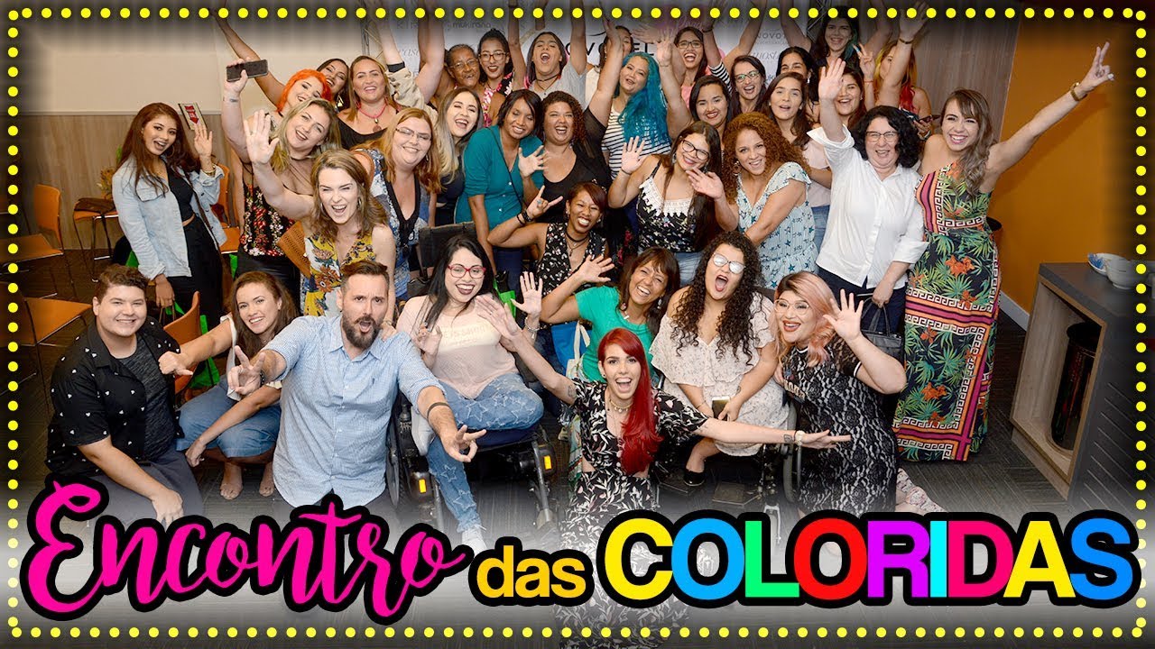 ENCONTRO DAS COLORIDAS - VLOG
