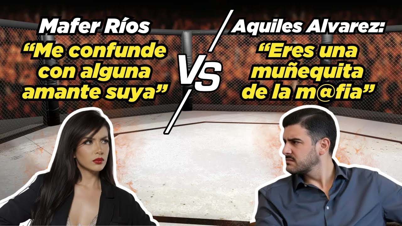 AQUILES ALVAREZ y MAFER RÍOS se dieron con todo en redes sociales