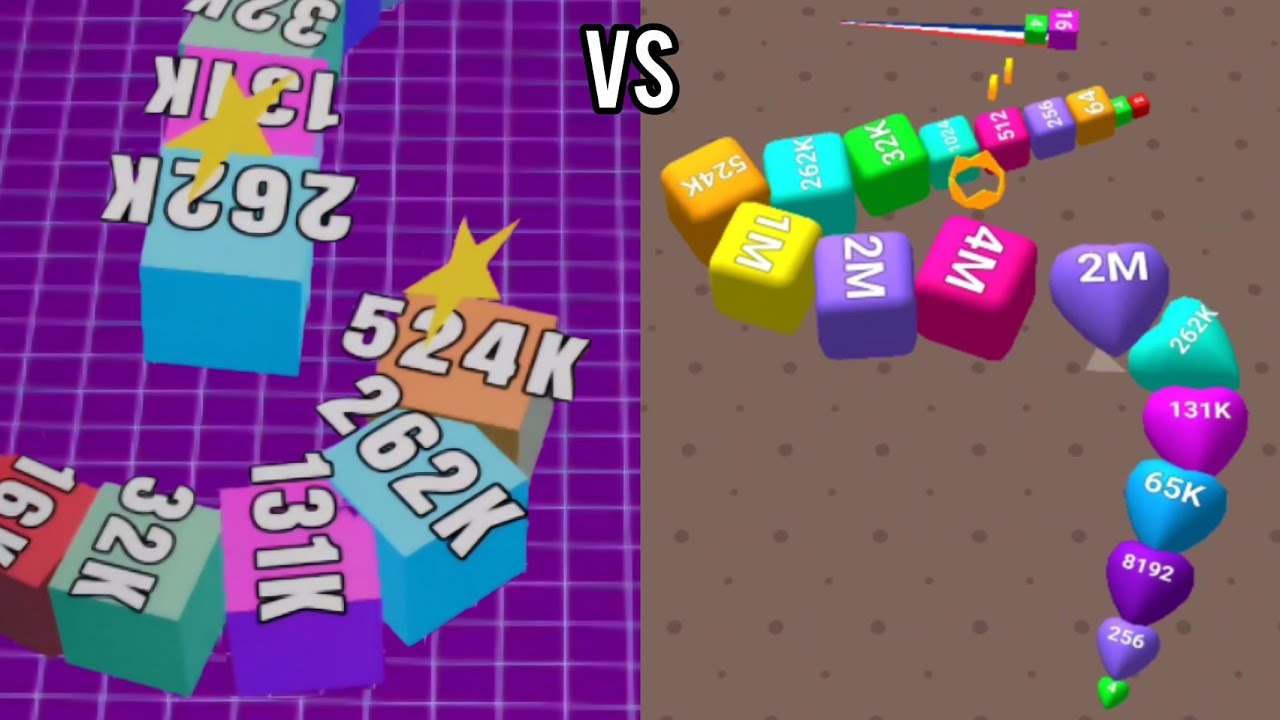Cube Arena 2048 VS Cube Monster | Who Will Win?