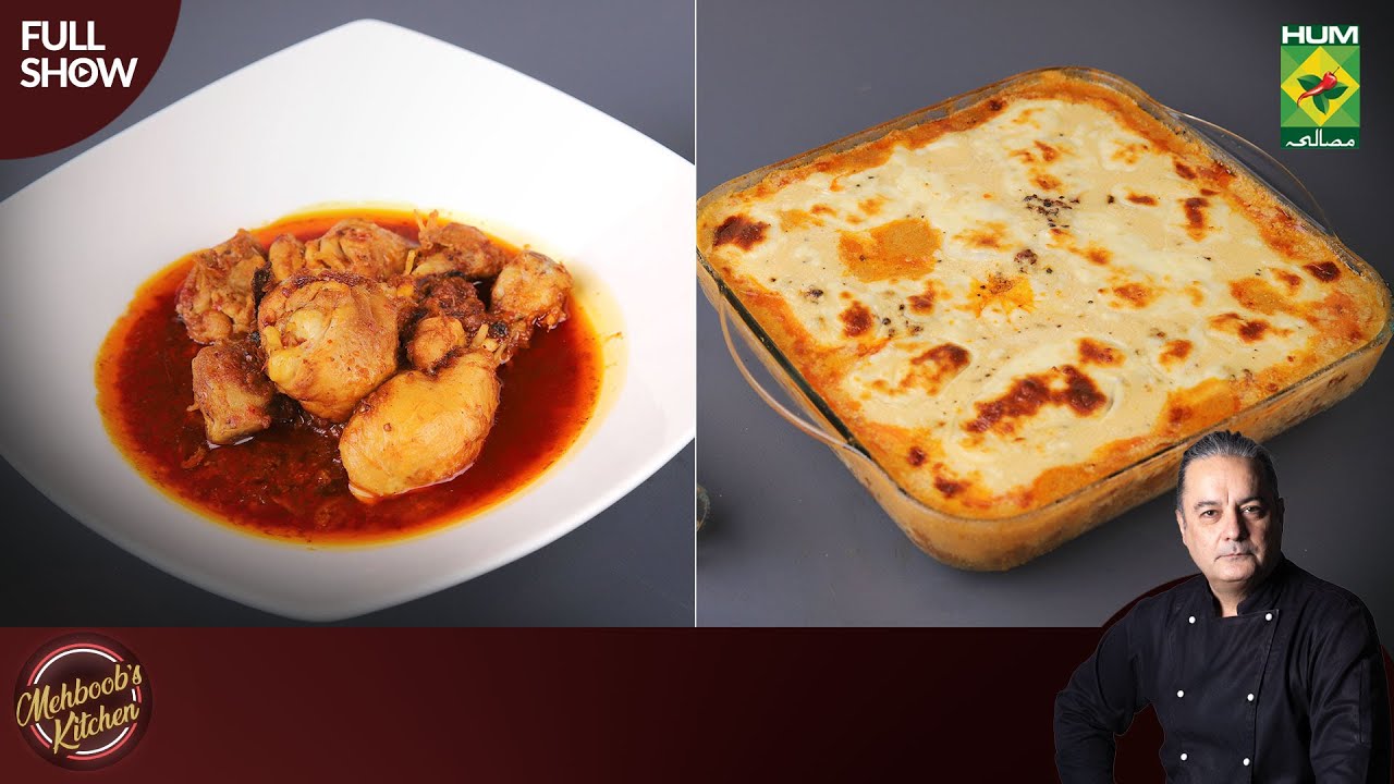 Recipe Greek Moussaka & Dehli Chicken Qorma | Mehboob's Kitchen | Chef Mehboob | 22 May | MasalaTv