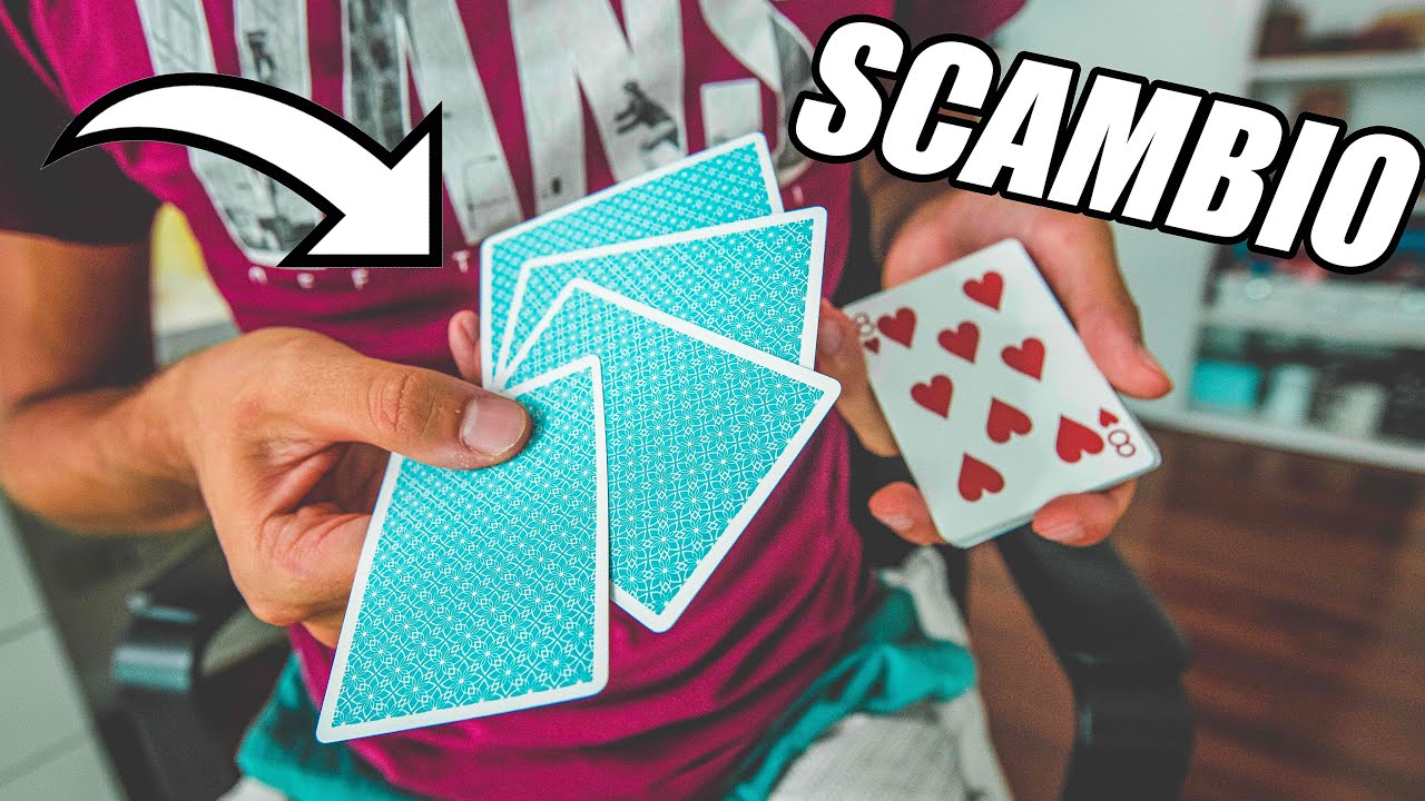 COME SCAMBIARE 4 CARTE (Spiegazione trucco di magia)