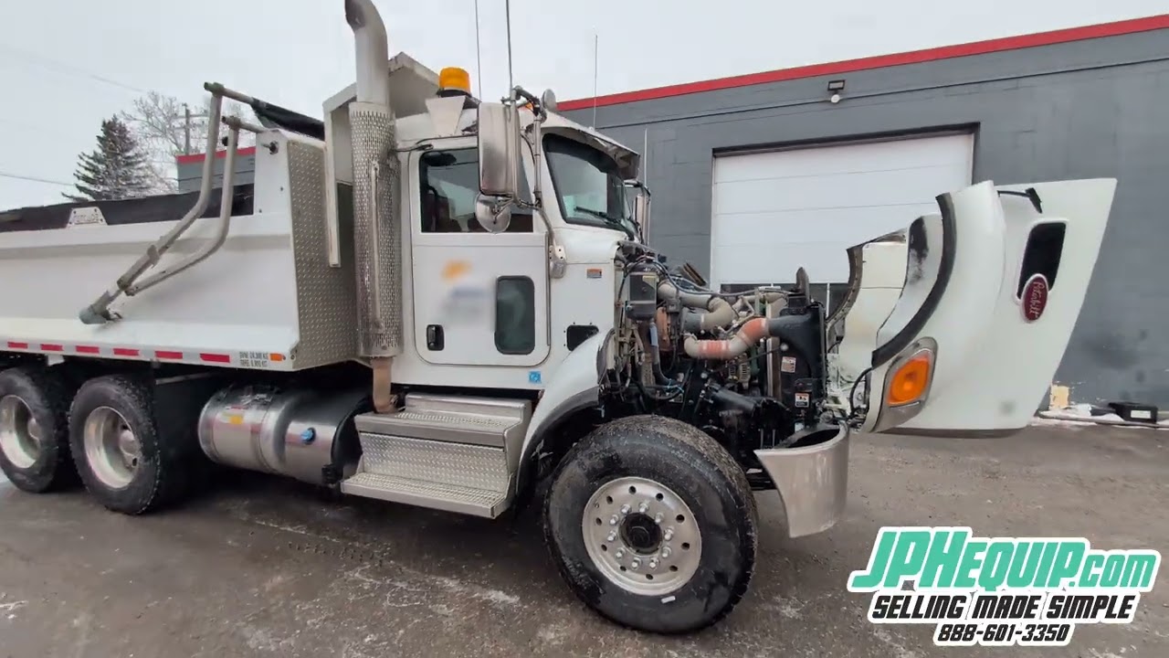 2021 Peterbilt 348 Tandem Gravel  Dump Truck Allison Automatic Transmission  11356 OB