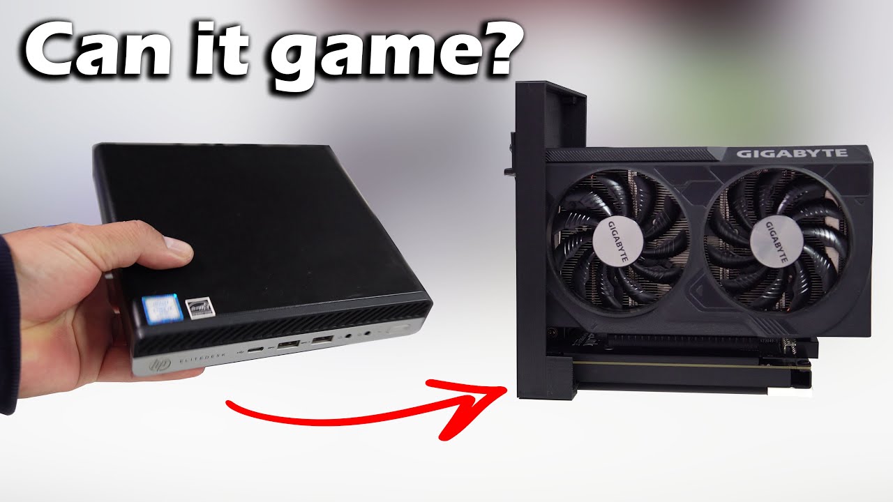 Epic Boost: EliteDesk 800 G4 Mini Meets RTX 4060 eGPU Oculink - Is it Worth It?