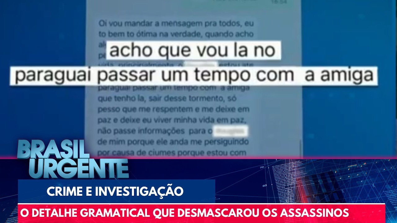 Corretora esquartejada: erros de grafia levam assassinos para a cadeia