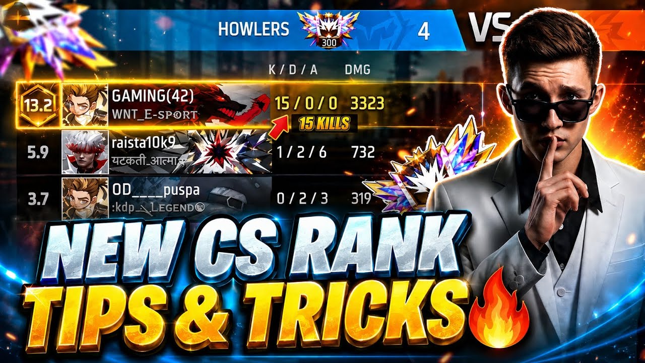 Free Fire NEW CS RANK Season 37 Guide 🔥 Fast Rank Push Tips & Tricks