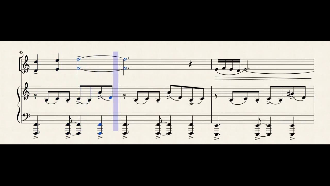 Libertango - Piano accompaniment for violin (Marco Grisanti's Intro) w/sheet music for both