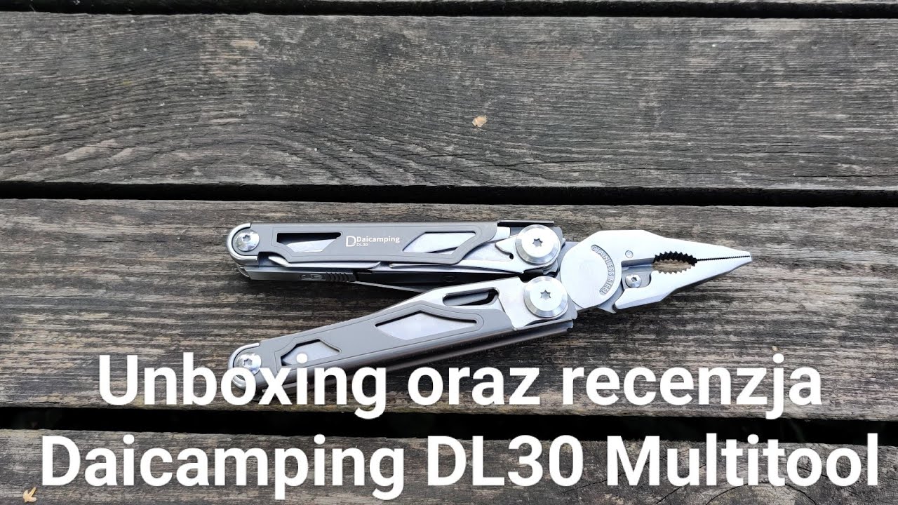 Unboxing oraz recenzja Daicamping DL30 Multitool