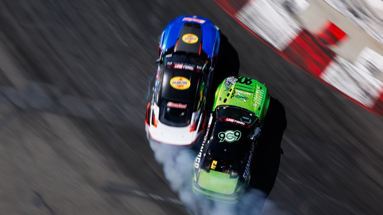 ULTIMATE PRP RB POWERED DRIFT CAR  TAKES ON RTR AT FORMULA DRIFT LONG BEACH