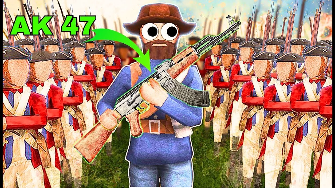 Revolutionary War with Modern Weapons
