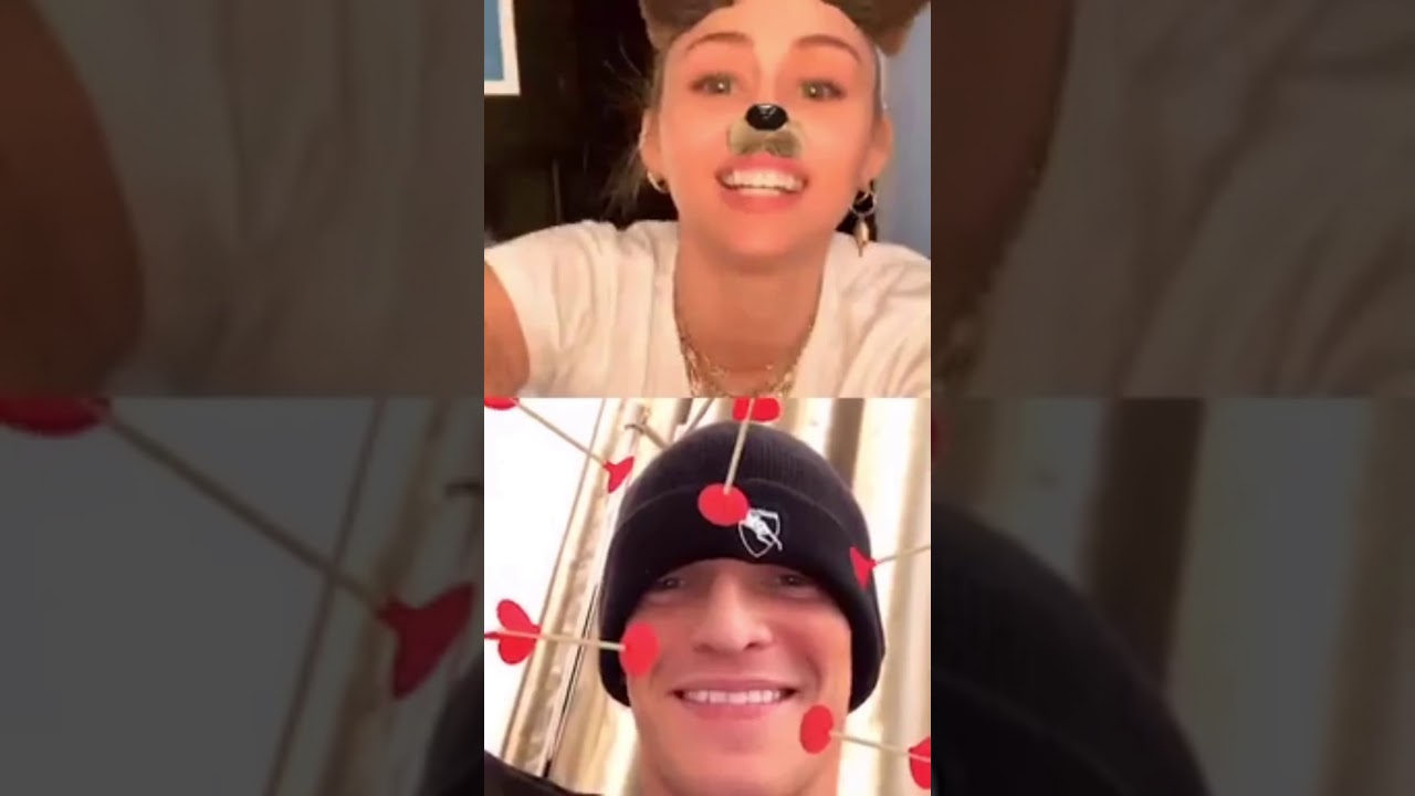 miley cyrus & cody simpson instagram live 20/10/2019