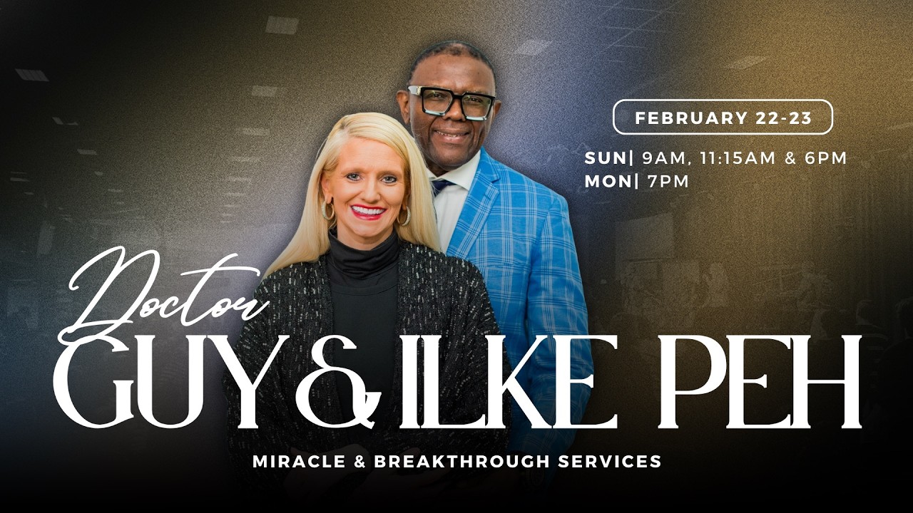 Special Guests | Dr. Guy And Ilke Peh | Sunday AM