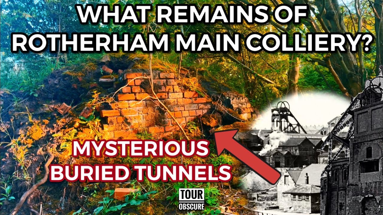 The ABANDONED Remains of Rotherham Main Colliery & MYSTERIOUS Buried Tunnels
