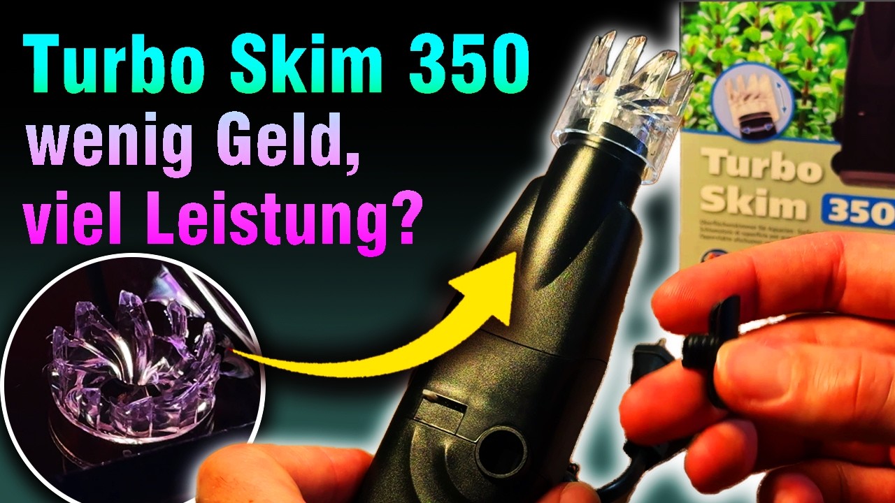 Guter Skimmer für wenig Geld? | Turbo Skim 350 | AQUAtope