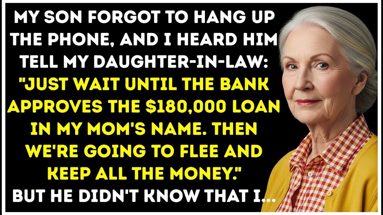 I Heard It All! My Son Forgot To Hang Up, Told My Daughter-In-Law Wait Till The Bank Approves!
