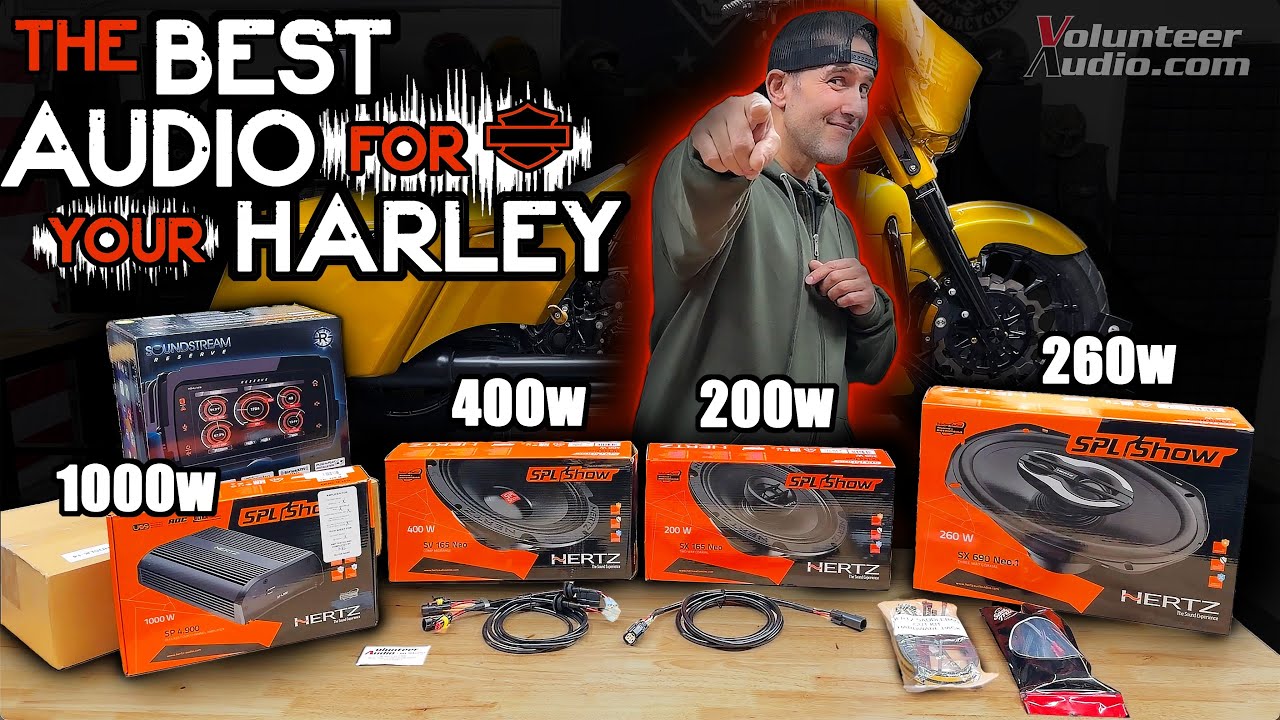 Is This The Best Audio for Harley Davidson ??? - Hertz SPL SHOW