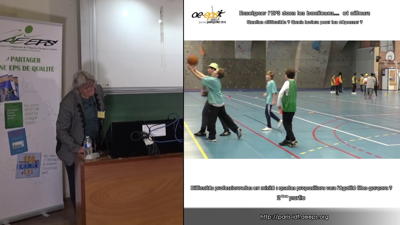 C. Patinet : « Difficultés professionnelles en mixité [...] », partie 2/2 — Journée Jean Zoro 2018