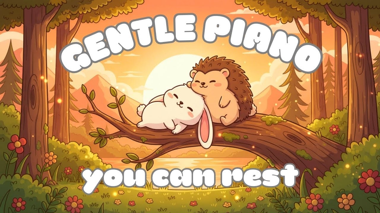 Gentle Piano for Deep Calm 🍂 Relax, Breathe, Slow Down