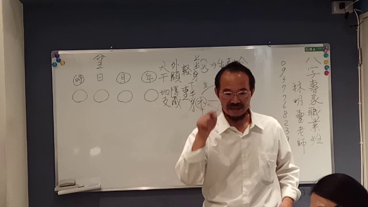 A1-1八字專家執業班：八字結構、五行生剋介紹~~~林明璽  老師
