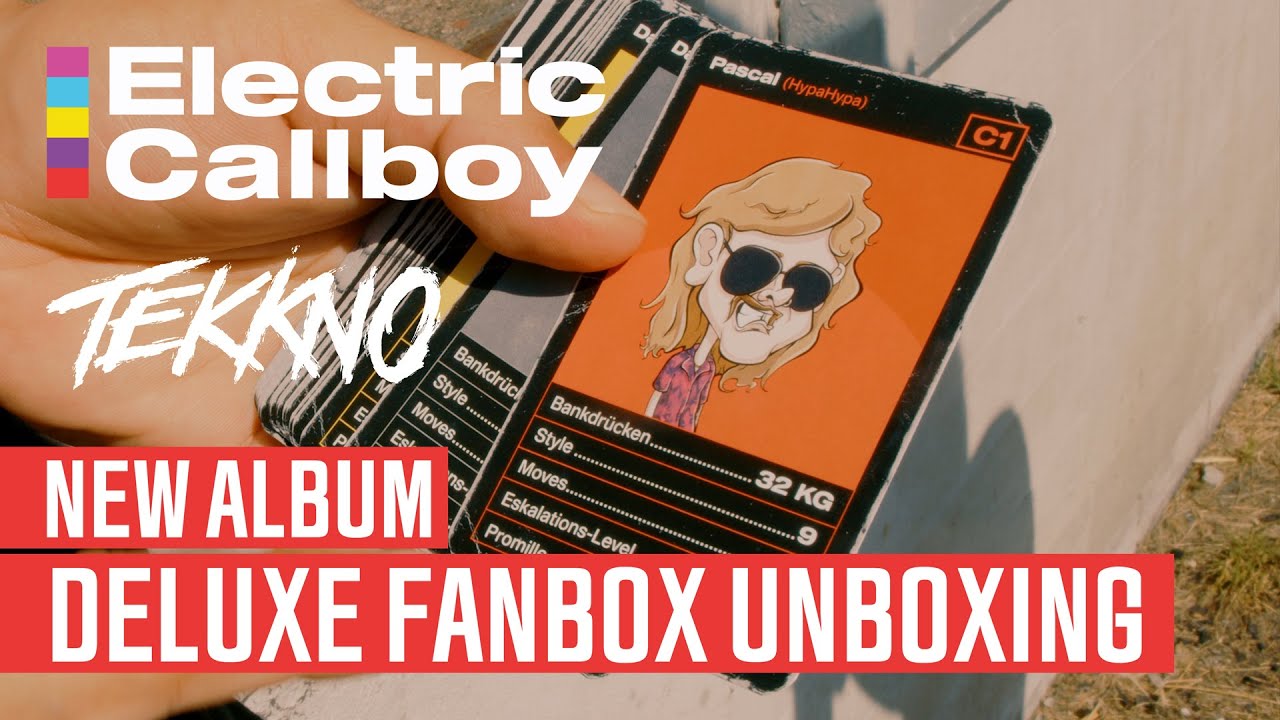 Electric Callboy | TEKKNO | Deluxe Fanbox Unboxing