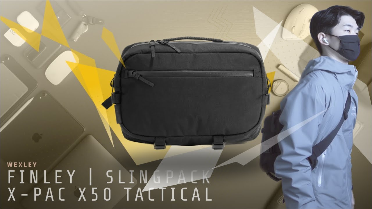 WEXLEY FINLEY SLINGPACK X-PAC X50 TACTICAL / Solid, Many Storage Features Sling - BPG_184