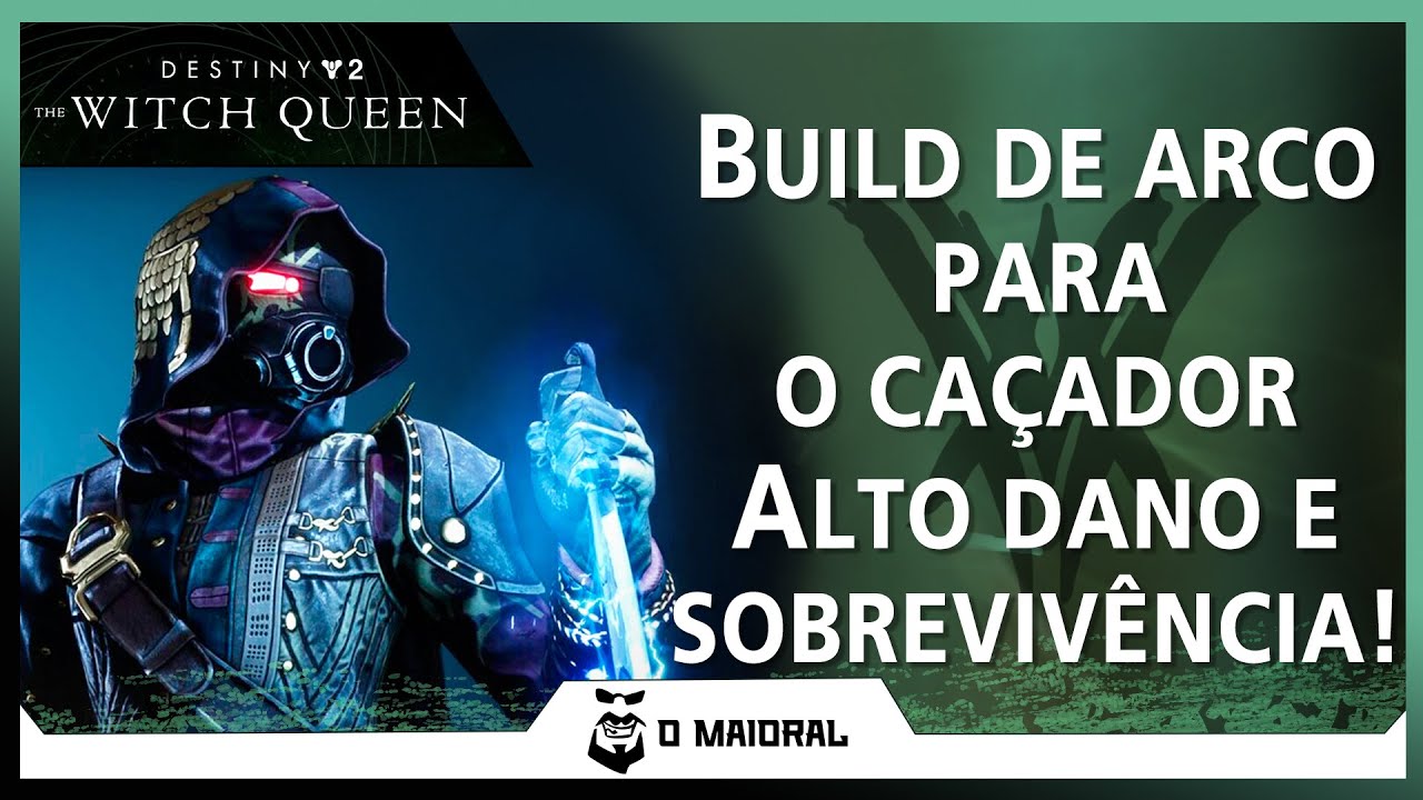 DESTINY 2 - Build De Arco Para O Caçador - Alto Dano E Sobrevivência!