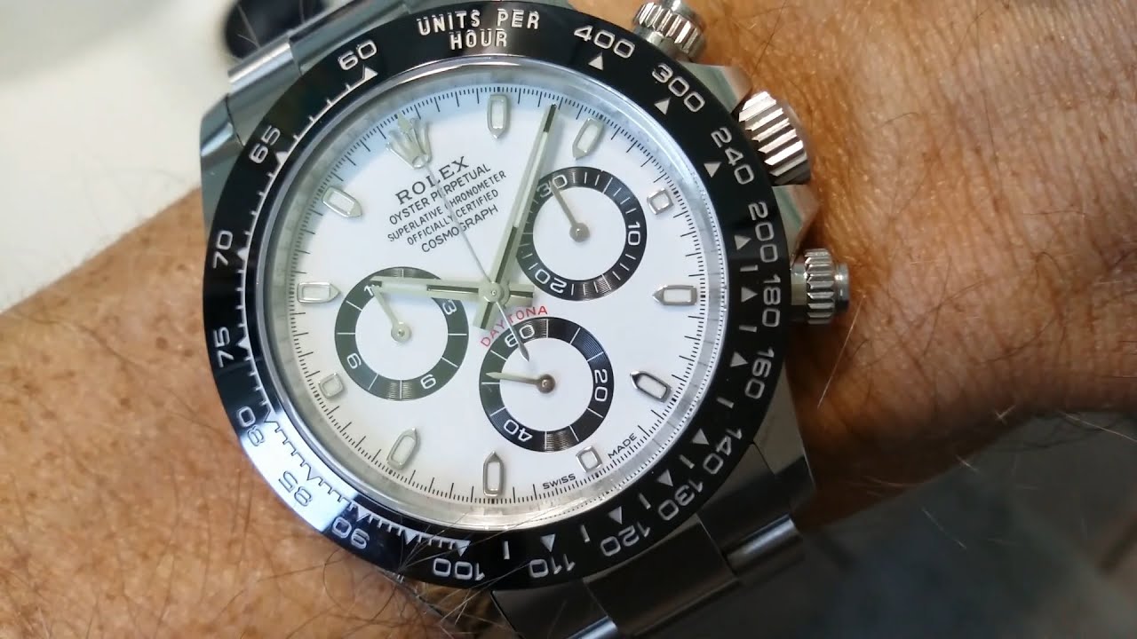 Clean F 116500 Rolex Panda Daytona *REP*