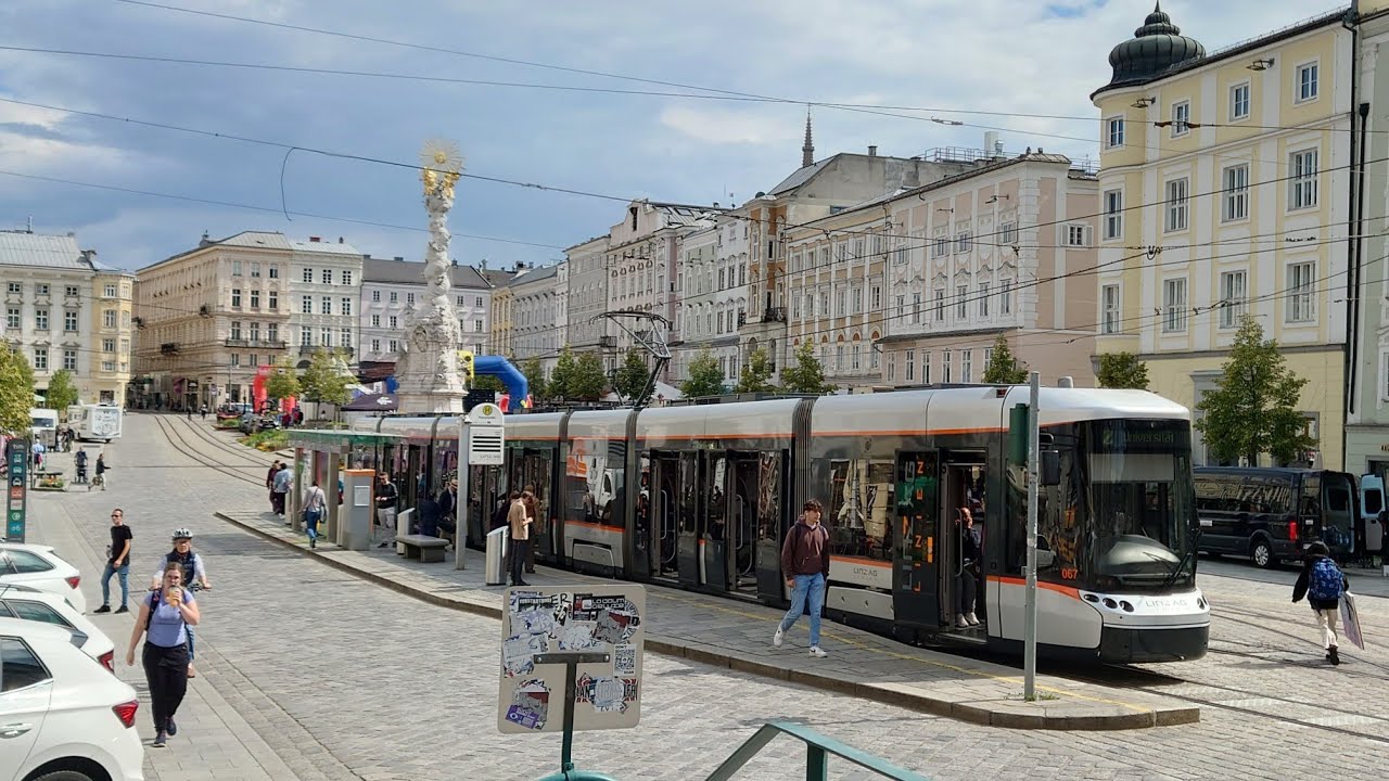 Alle 62 Straßenbahnen im LINZ AG Linien Verkehrsnetz