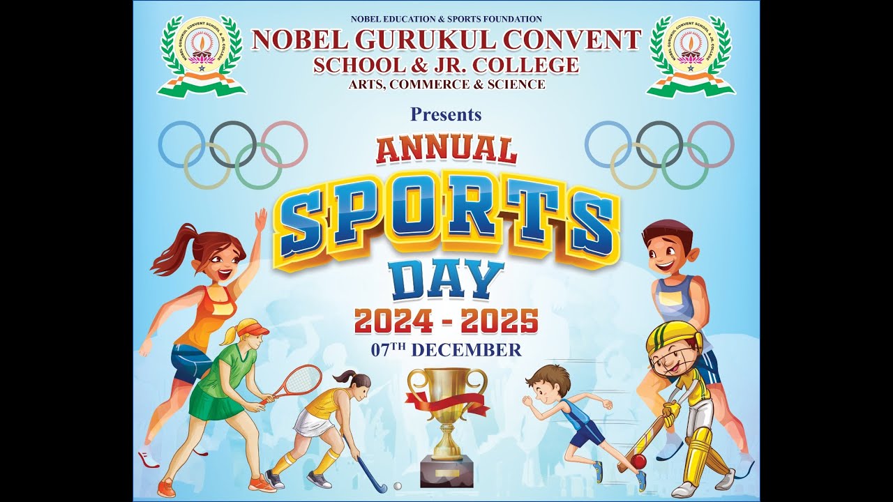 🎉 Sports Annual Day 2024 - Nobel Gurukul Convent School 🏅