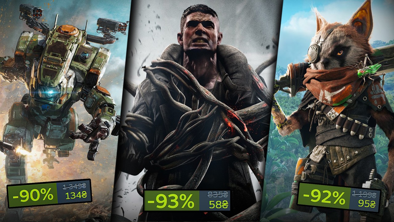 ДОБІРКА ТОПОВИХ ІГОР У STEAM ЗІ ЗНИЖКАМИ!
