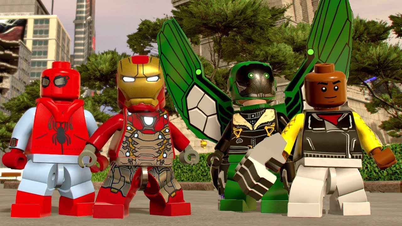 LEGO Marvel Super Heroes 2 - All Spider-Man Homecoming Characters (Free Roam)