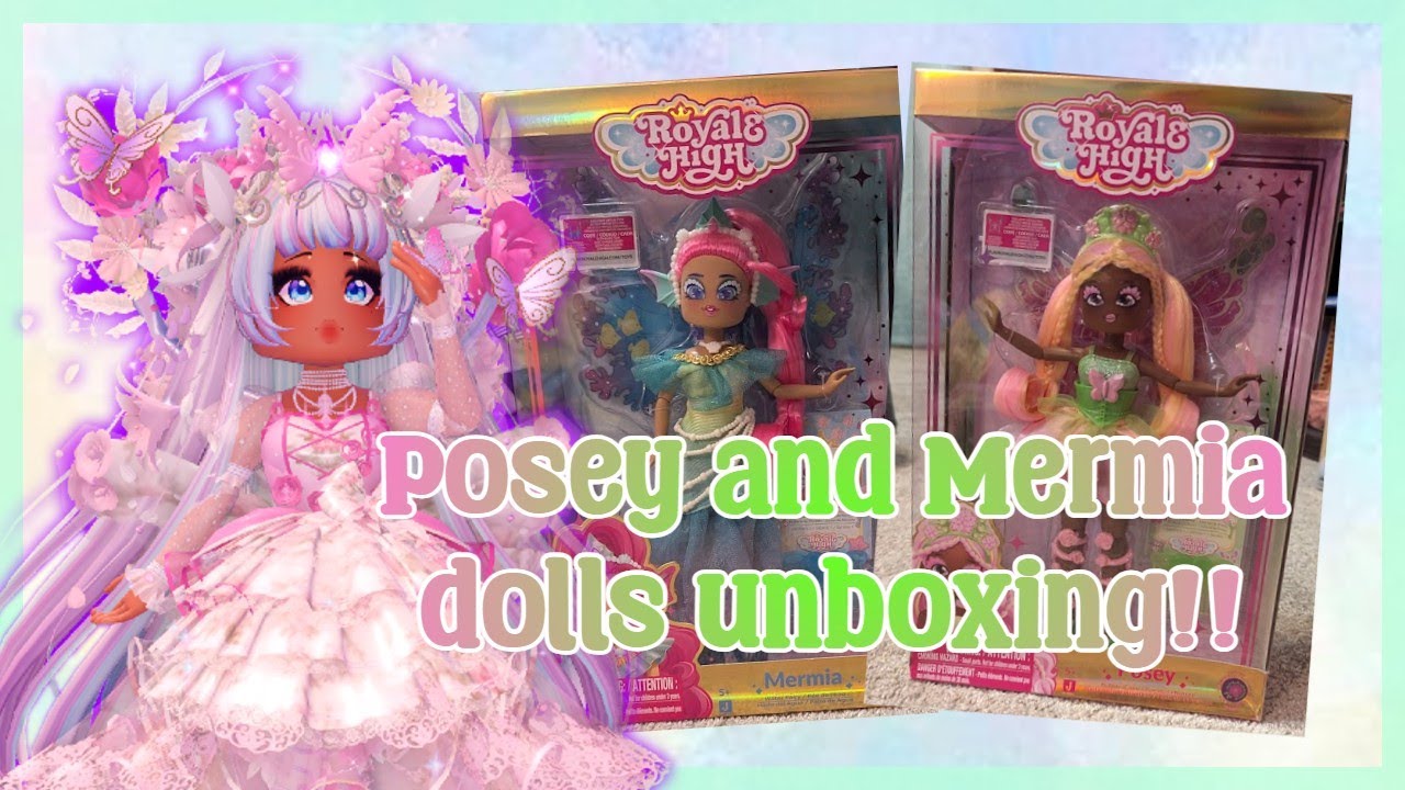 posey and Mermia unboxing and review - Royale High