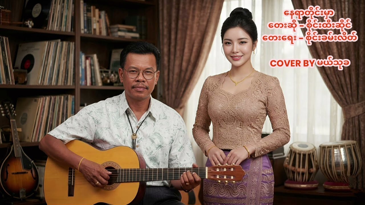 ​နေရာတိုင်းမှာ - Cover by မယ်သုခ (Lyrics) | စိုင်းထီးဆိုင်(Original) #မယ်သုခ #malthukha #music #love