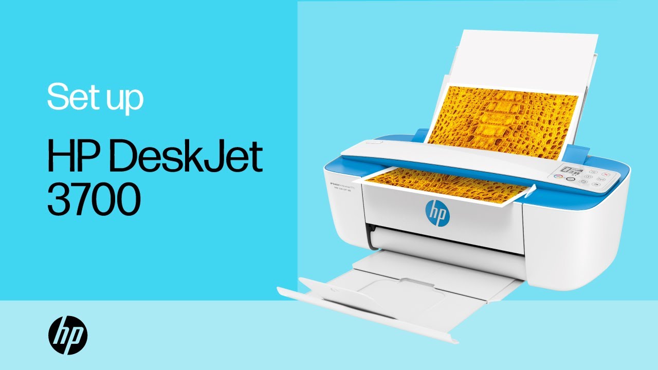 Setting up the HP DeskJet 3700 Series Printer | HP Support