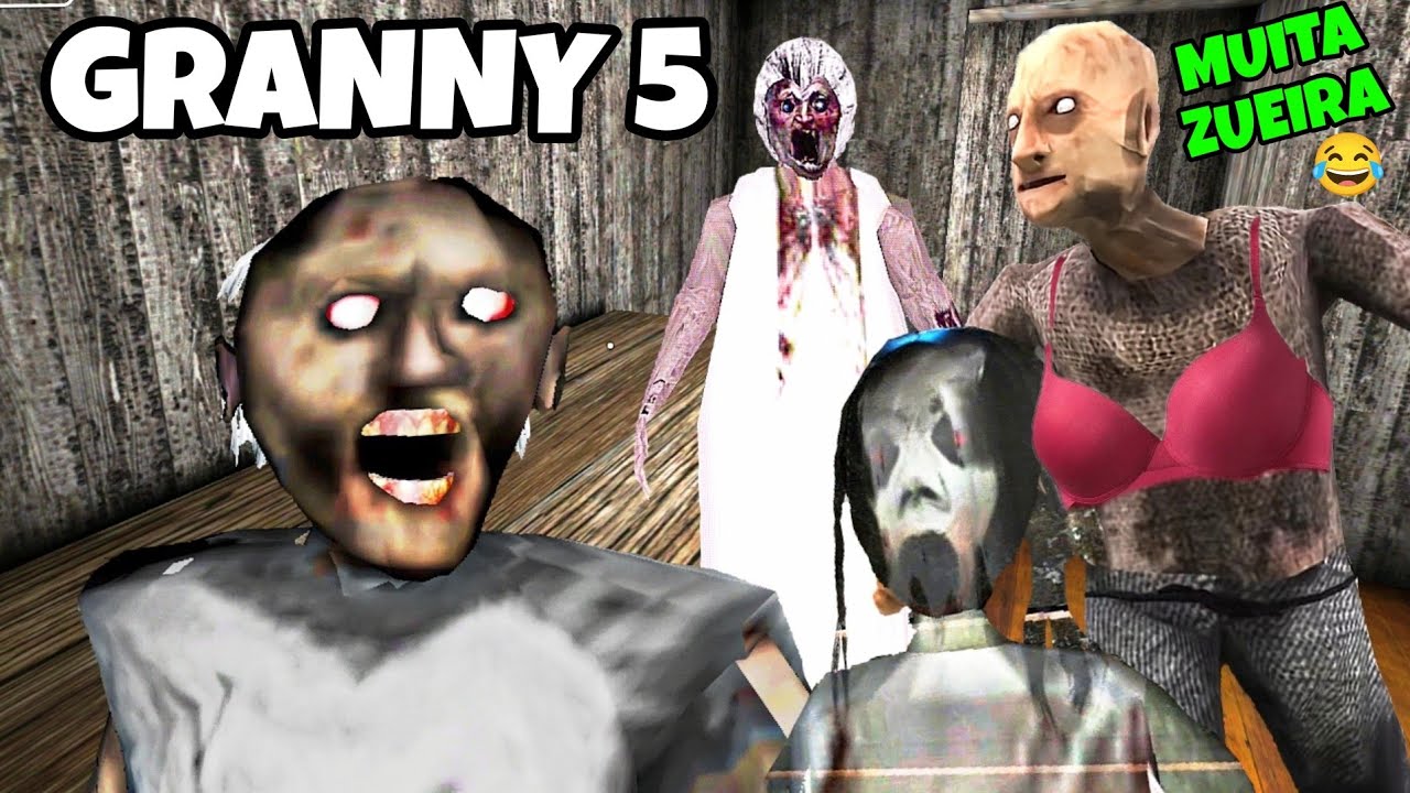 OS VEIOS SURTARAM DE VEZ NO GRANNY 5! - GAMEPLAY ZUEIRA NARRADA 😂
