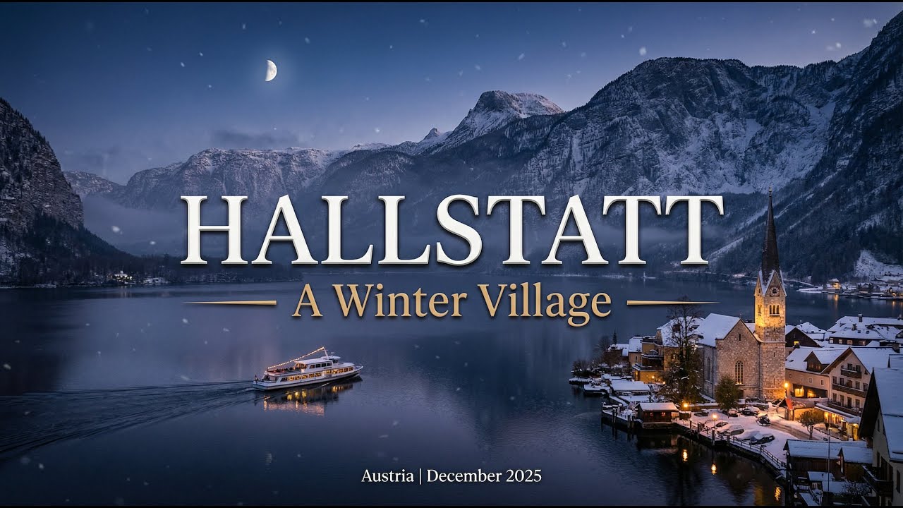 Hallstatt, Austria | A Quiet Christmas Walk🎄