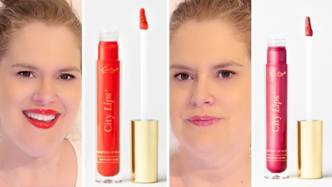 NEW COLORS City Lips Plumping Lip Gloss Lip Swatches