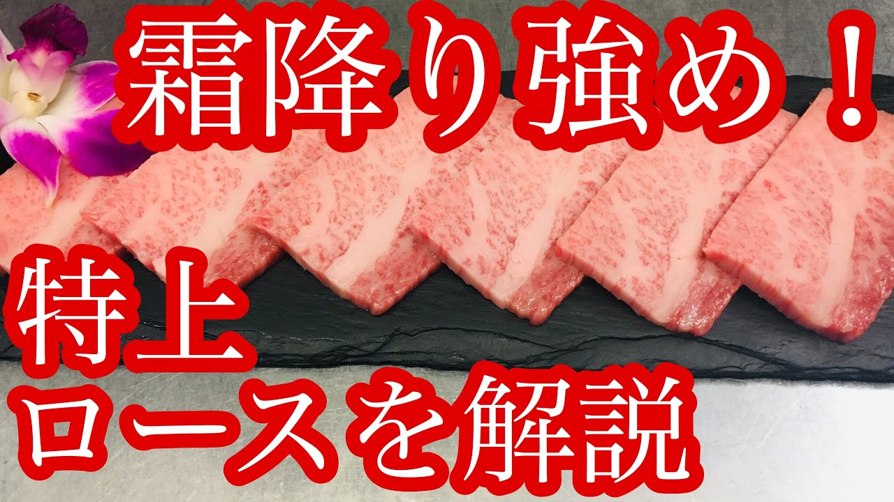 【特上ロース】カルビかロースか分からないほど霜降りロース！トモサンカクをゆるく解説します