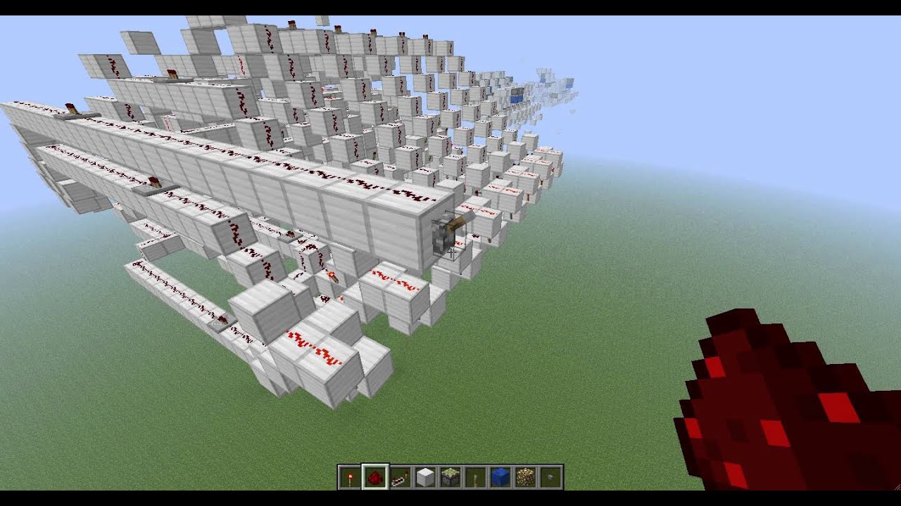 8-Bit Kogge-Stone Adder in Minecraft!