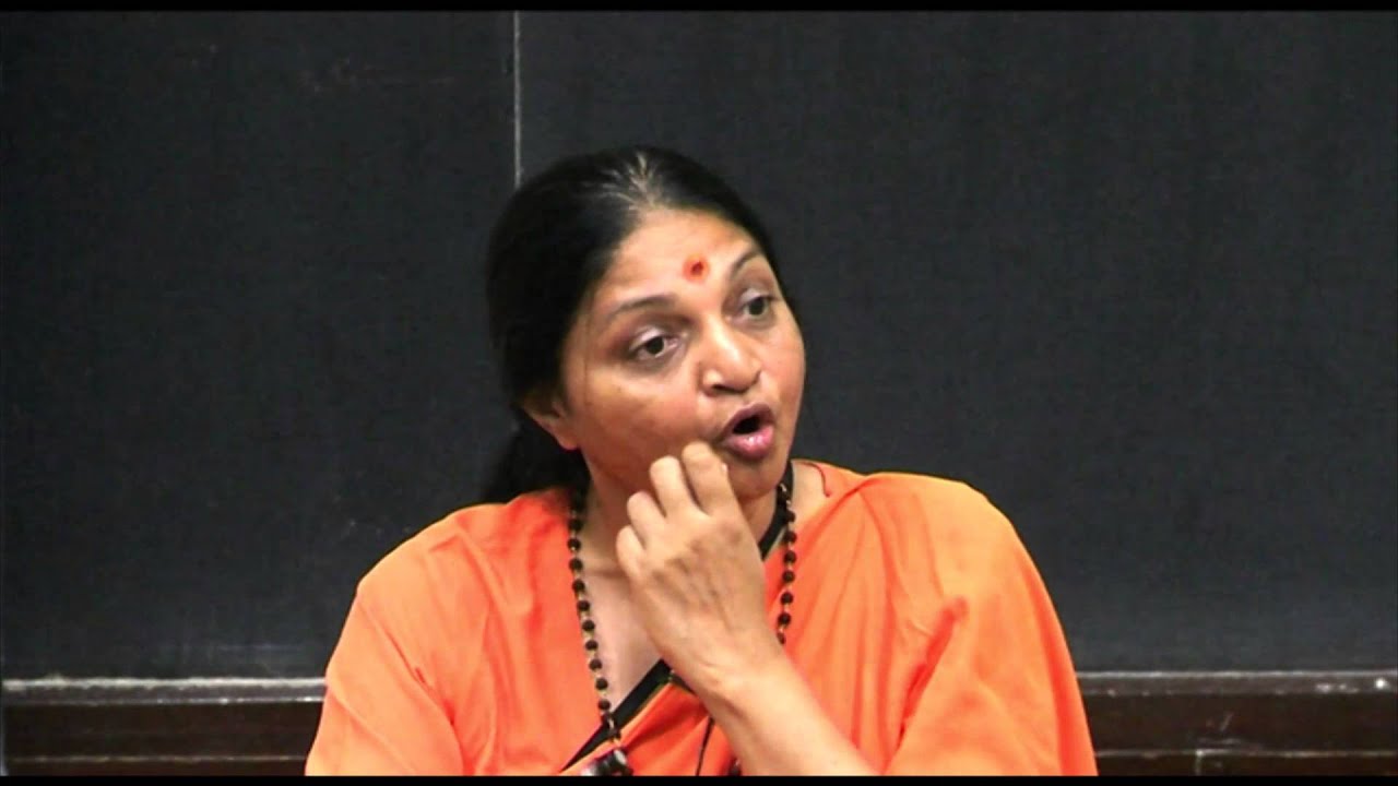 Swamini Vimalananda at IIT Kanpur on 27th Sept., 2014: Who Am I?, Who is God? and What is the mind?