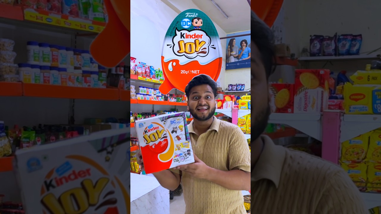 Unboxing New Kinder Joy DC Edition #shorts #viral