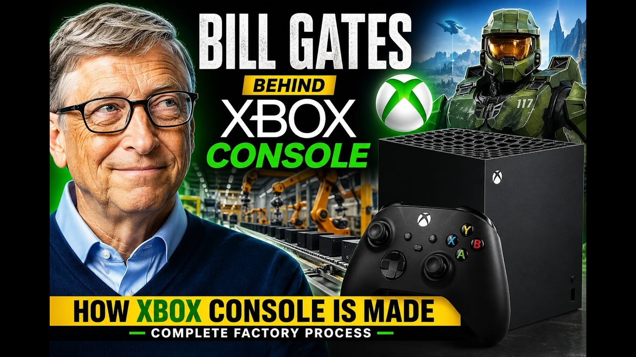 Inside Xbox Factory 🎮 | How Microsoft Builds Xbox Step by Step | Bill Gates Tech Story