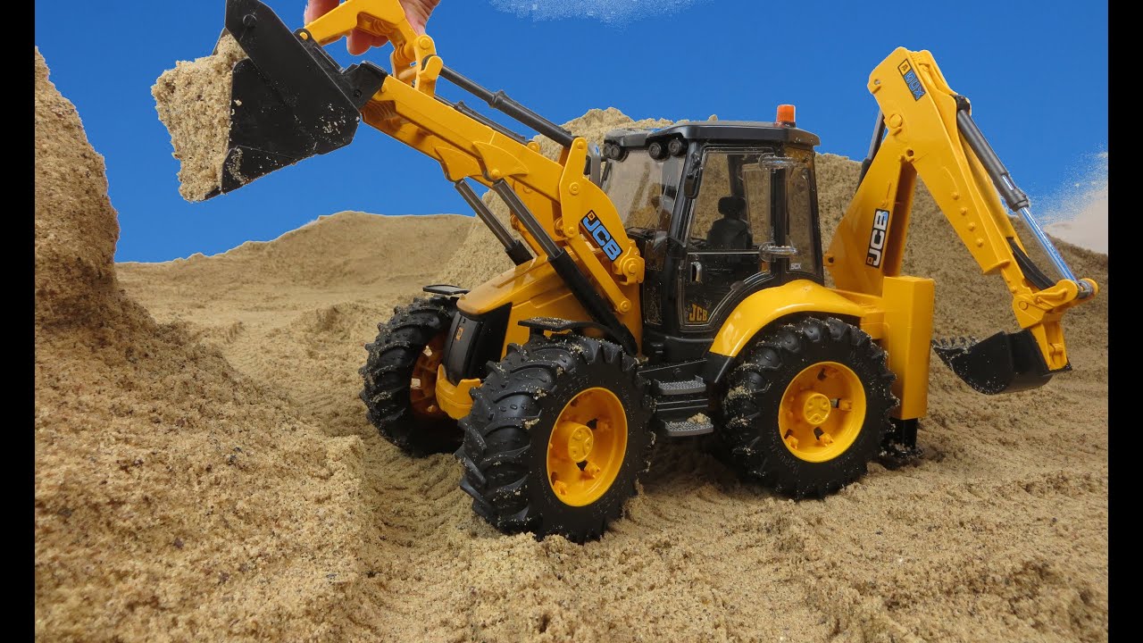 Bagger deutsch: BRUDER Spielwaren Baggerlader JCB 5CX eco f&uuml;r Kinder