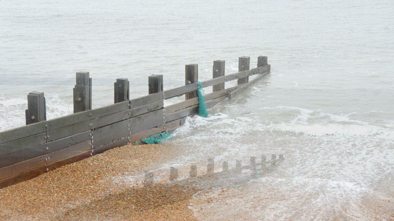 Milford on sea Hurst Road East Car Park SW Hampshire 03/02/2026 After January Storms