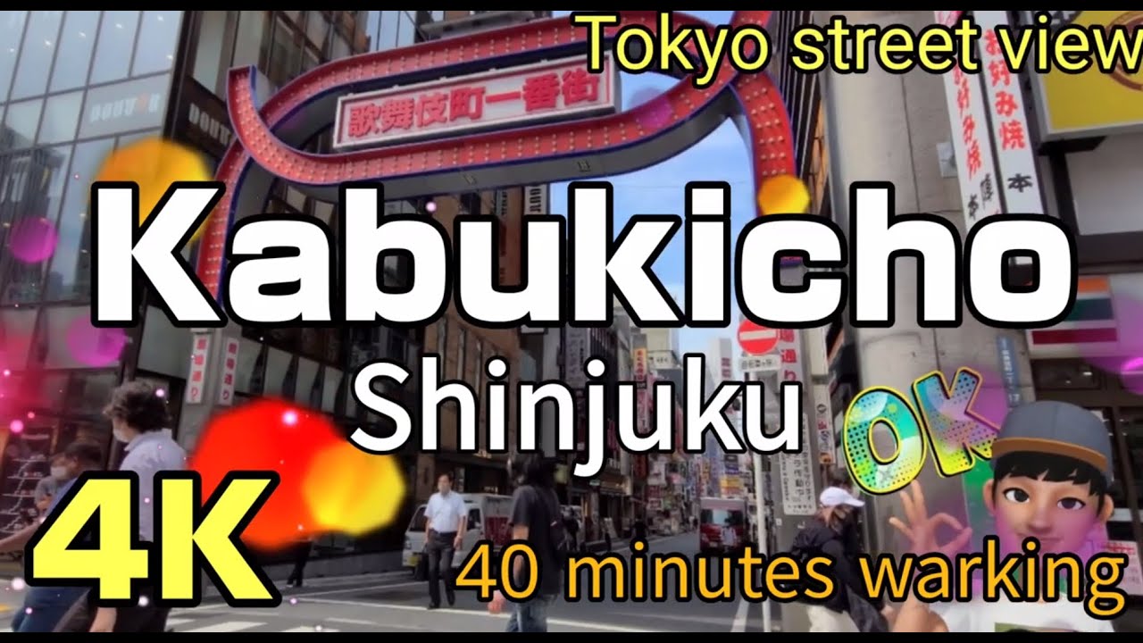[4K][VR] KABUKICHO Shinjuku Tokyo street view