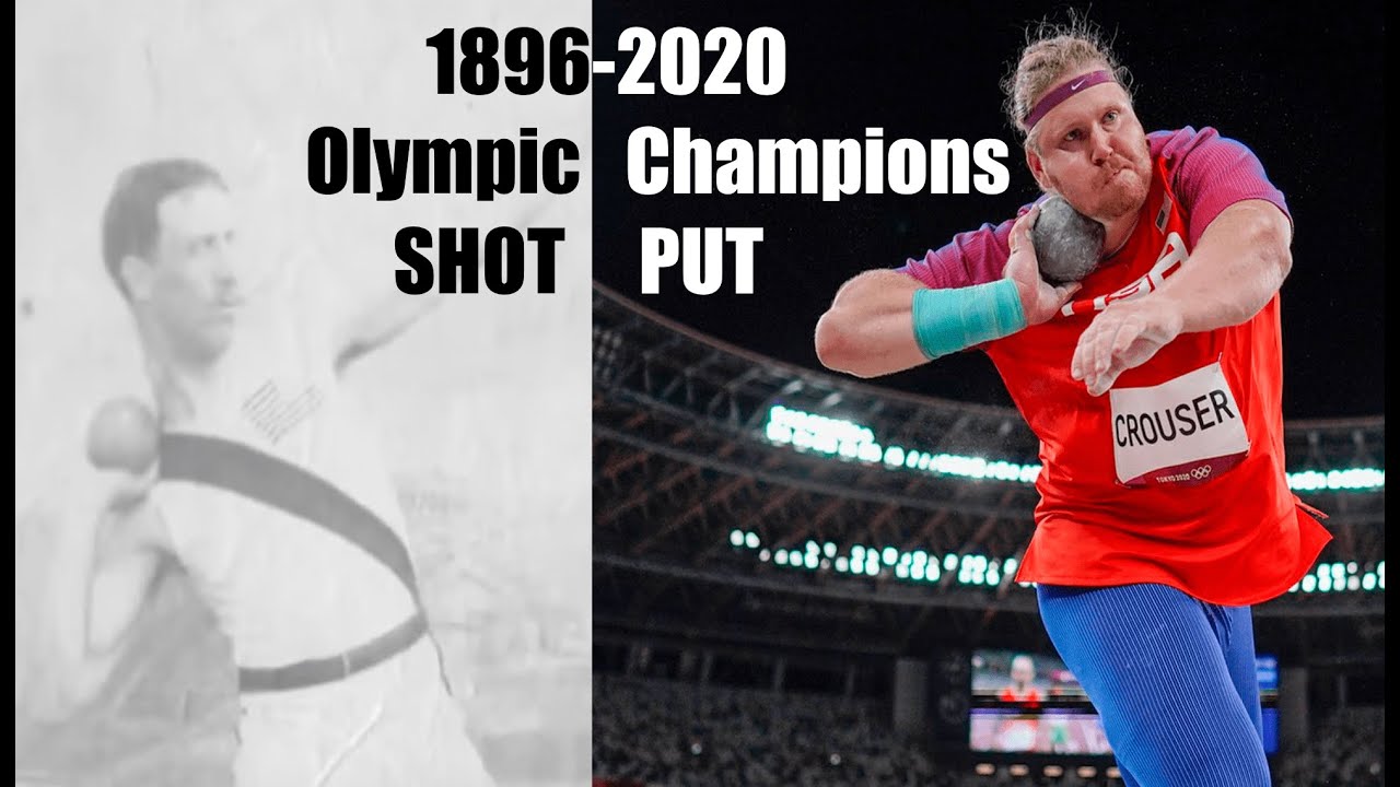All Men's Shot Put Olympic Champions. From 1896-2020.