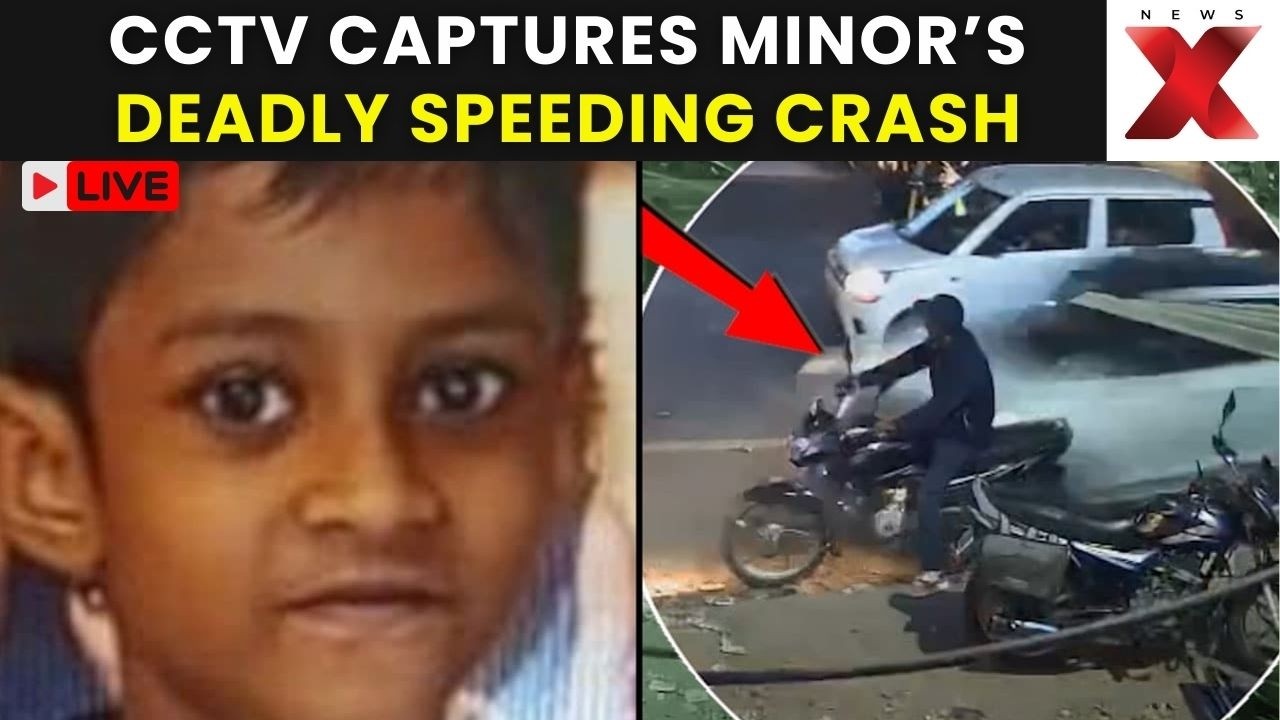 Lucknow Hit & Run LIVE: Tragic Mishap Caught on CCTV | Minor&rsquo;s Speeding Car Kills Child | NewsX