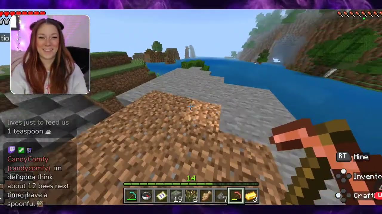 Building a honey farm🌳🐝