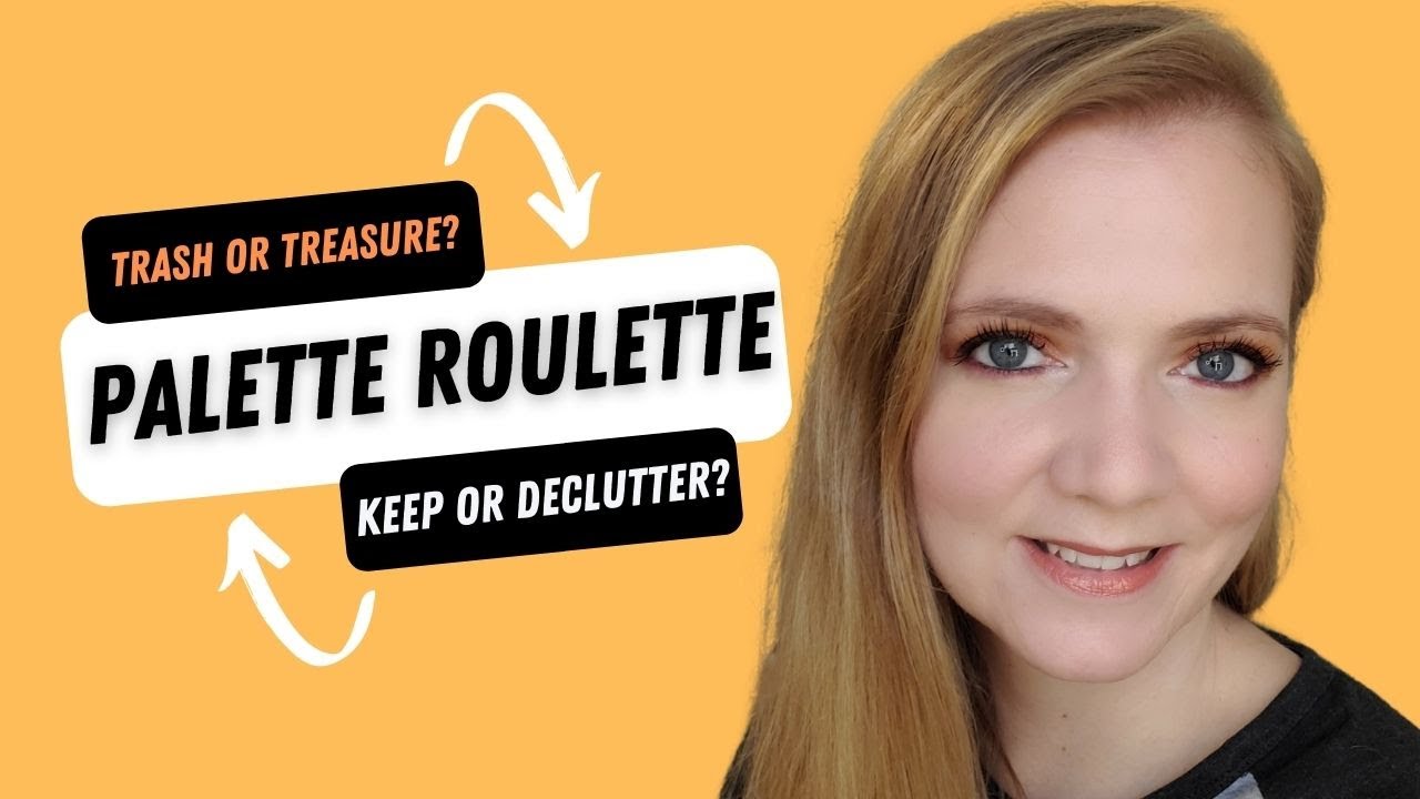 TRASH OR TREASURE PALETTE ROULETTE || KEEP OR DECLUTTER??